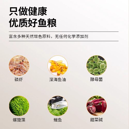 仟湖雷龙鱼饲料专用上浮增色黄金眼镜蛇阿萨姆巴卡七彩雷龙鱼粮 - 图1