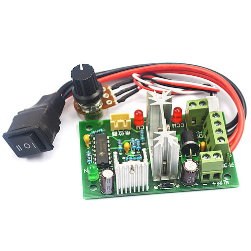 CCM2直流电机调速器 PWM马达控制器120W10V12V24V30V正反转开关 - 图0