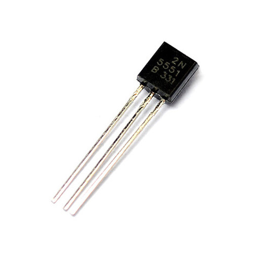 Risym 三极管 2N5551 0.6A/160V NPN 小功率晶体管 TO-92 50只 - 图0
