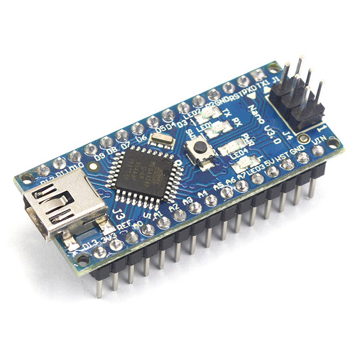 Nano V3.0 ATMEGA328 FT232RL 进口芯片 兼容官方版 - 图0