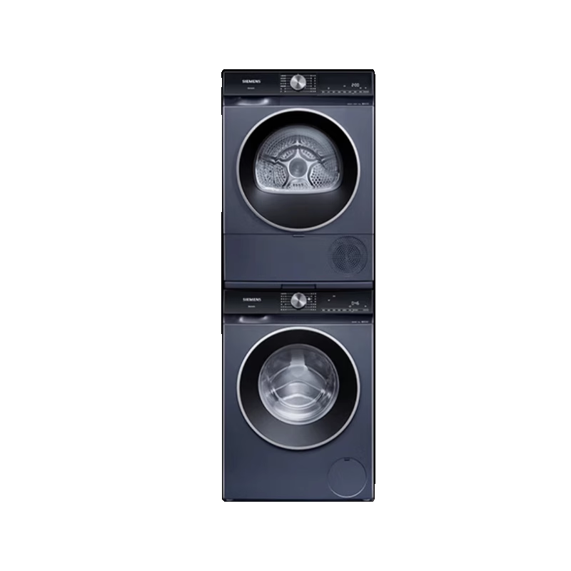 新品西门子洗衣机WB25GLU10W+WT25GMD10W热泵烘干机洗烘套装10KG