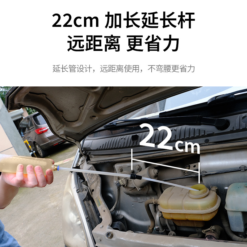 针筒式吸注两用换油工具2025新手动抽机油刹车油换抽机汽车积碳清 - 图2