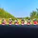 Rich girl car interior accessories ornaments car ornaments center console decoration navigation screen 2025 new cartoon