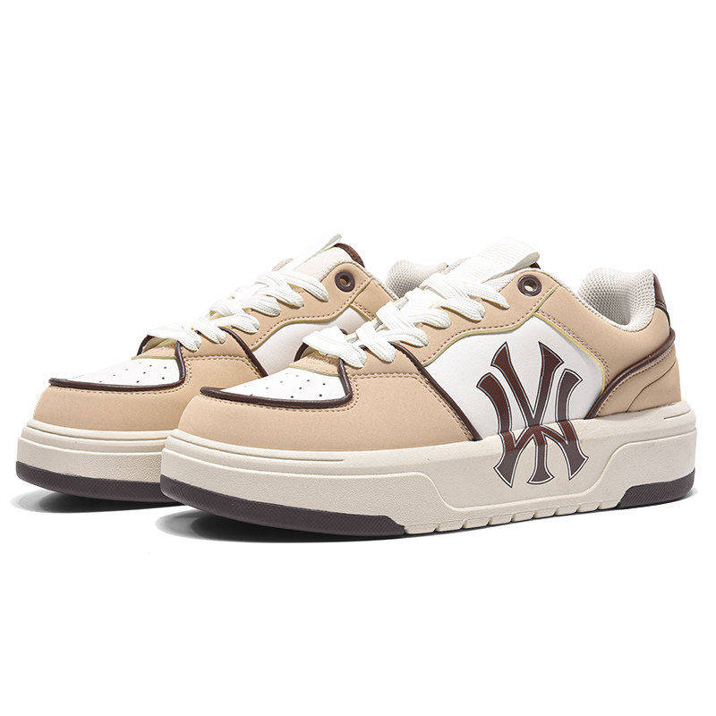 纽约洋基队鞋子男士厚底增高板鞋女2026新款小白鞋复古运动休闲鞋,淘宝优惠券,粉丝福利购,淘宝优惠卷