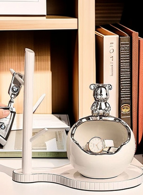 入户门口玄关放钥匙置物架收纳