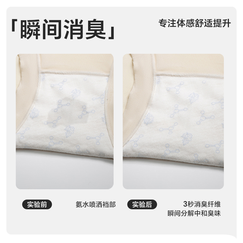 南极人女士内裤抗菌新款高弹大码胖mm无痕无尺码女生裤衩短裤头女