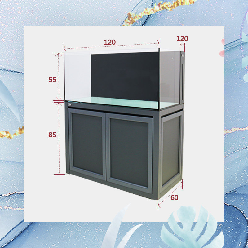 水星背部带补水双出水海水缸底滤缸珊瑚缸焦岩水族箱办公室家用,淘宝优惠券,粉丝福利购,淘宝优惠卷