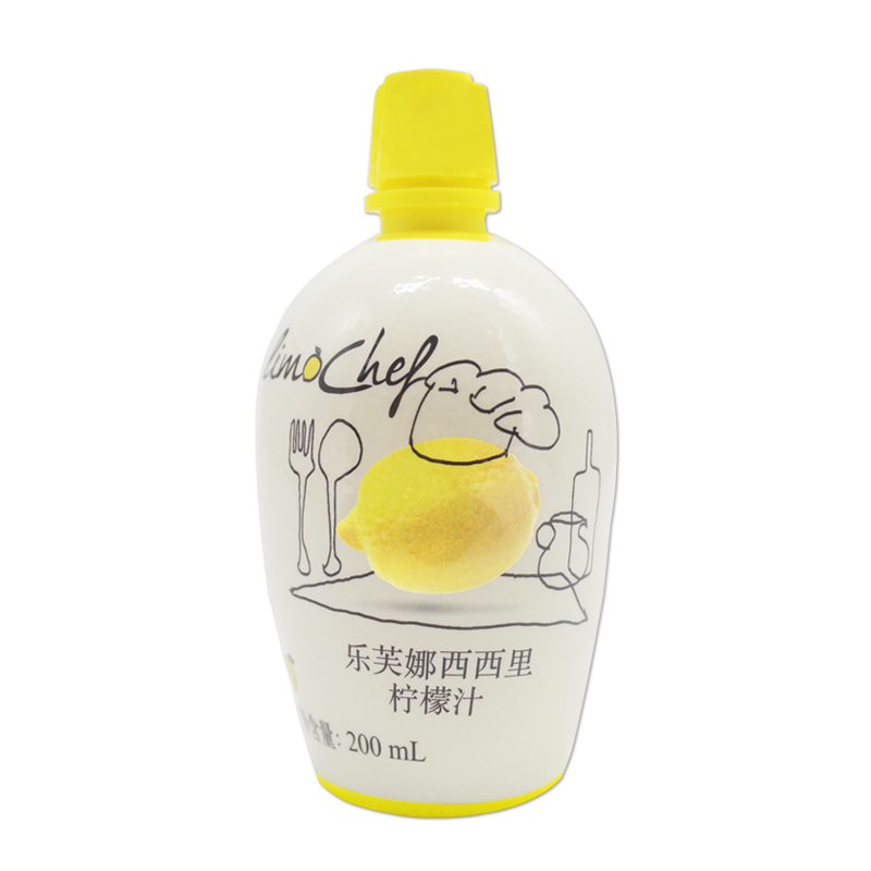 乐芙娜西西里黄柠檬汁200ml 意大利进口家用小瓶浓缩原汁烘焙蛋糕 - 图3