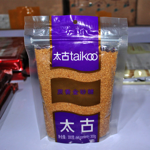 太古蔗香金砂糖300g原蔗糖赤砂糖家用咖啡烹饪西点甜品蛋糕用原料 - 图2