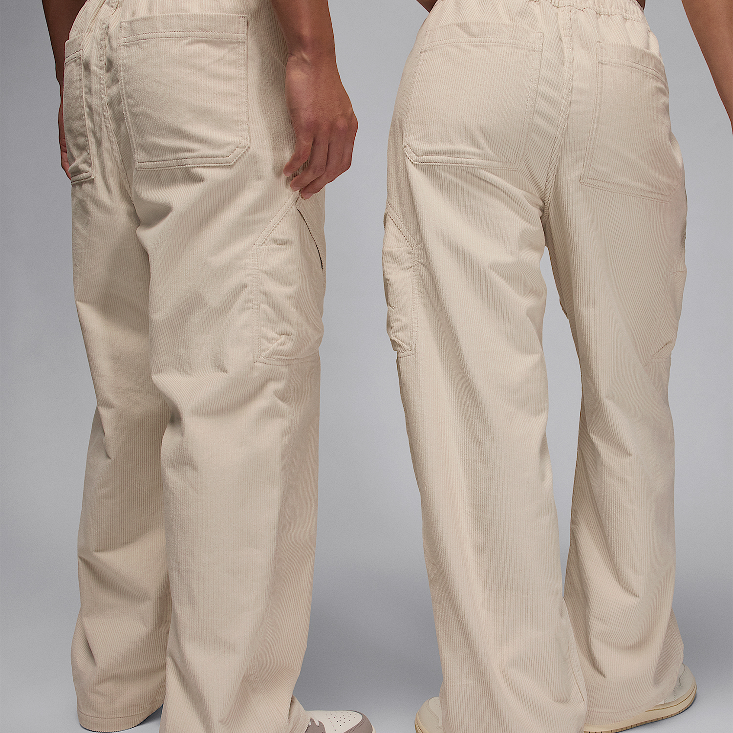 Nike/耐克正品JORDAN男士运动休闲宽松户外长裤HV0527-104 - 图0