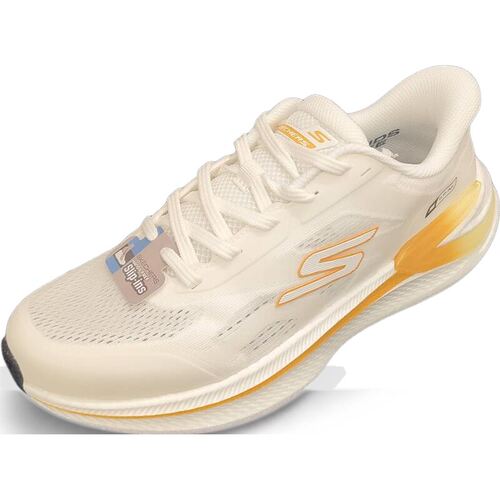 Skechers斯凯奇正品微瑕男款运动休闲舒适百搭跑步鞋221141-WOR - 图3