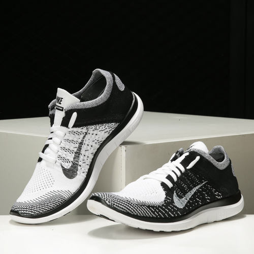 Nike/耐克正品 FREE 4.0 FLYKNIT 男女赤足飞线透气跑步鞋631053 - 图0