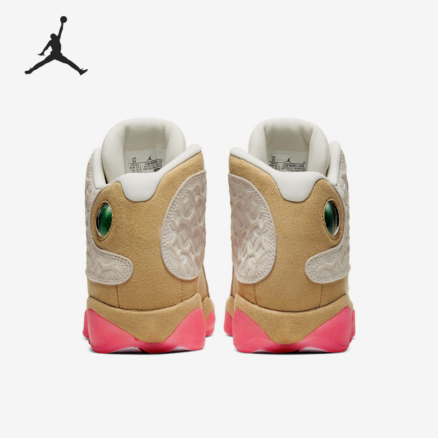 Nike/耐克正品AIR JORDAN 13 RETRO CNY(GS)AJ13大童篮球鞋CW4683,淘宝优惠券,粉丝福利购,淘宝优惠卷