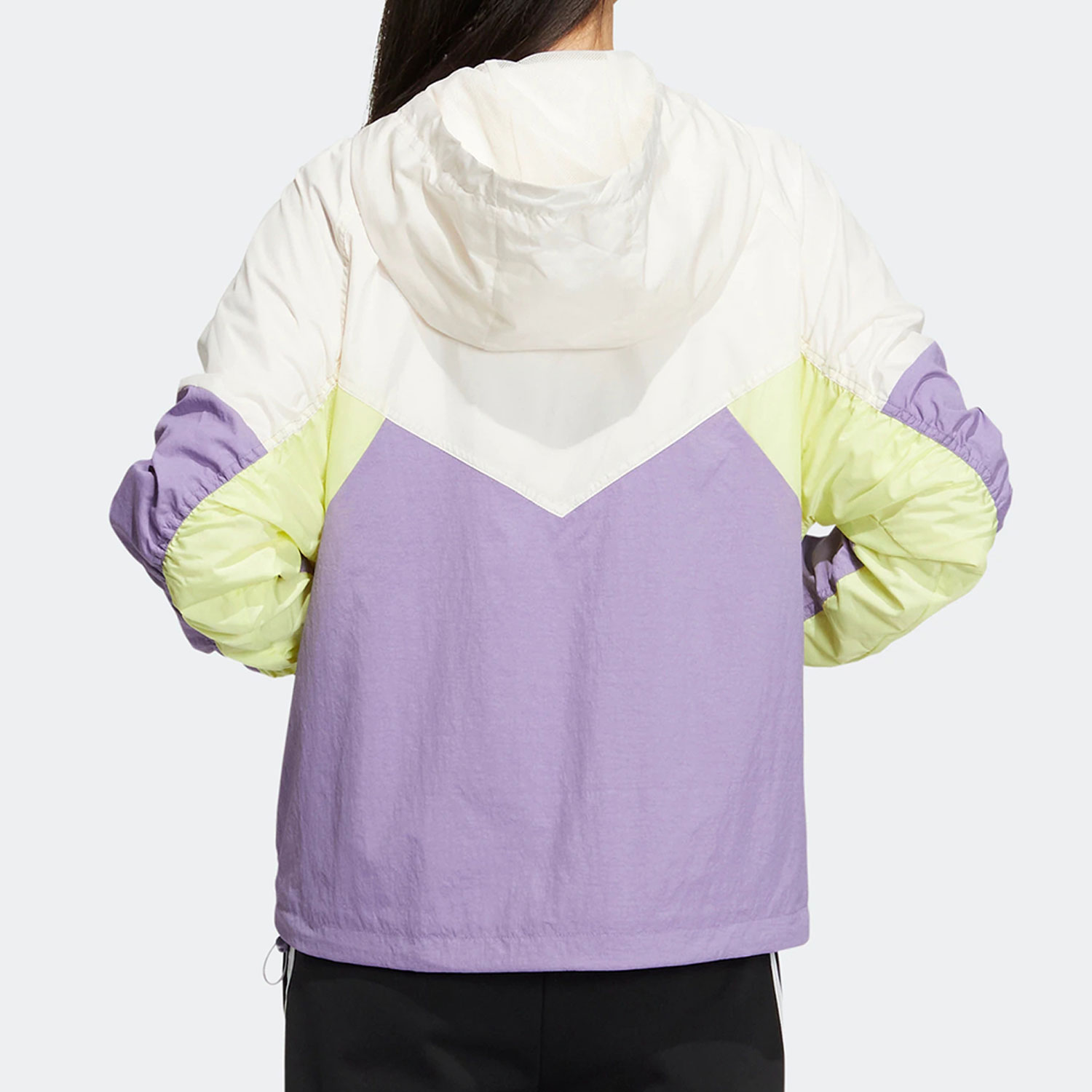 Adidas/阿迪达斯官方正品Neo 当季新款女子连帽夹克外套HS8836 - 图0
