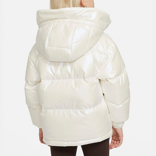 Nike/耐克正品Twinkle小童珠光面料保暖羽绒外套FZ1960-133 - 图0