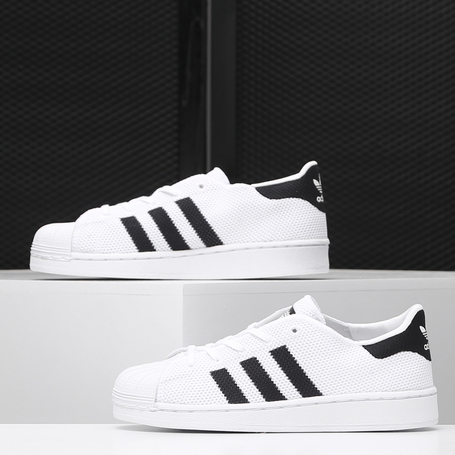 Adidas/阿迪达斯正品当季新款儿童经典贝壳头网面板鞋 BB2967,淘宝优惠券,粉丝福利购,淘宝优惠卷