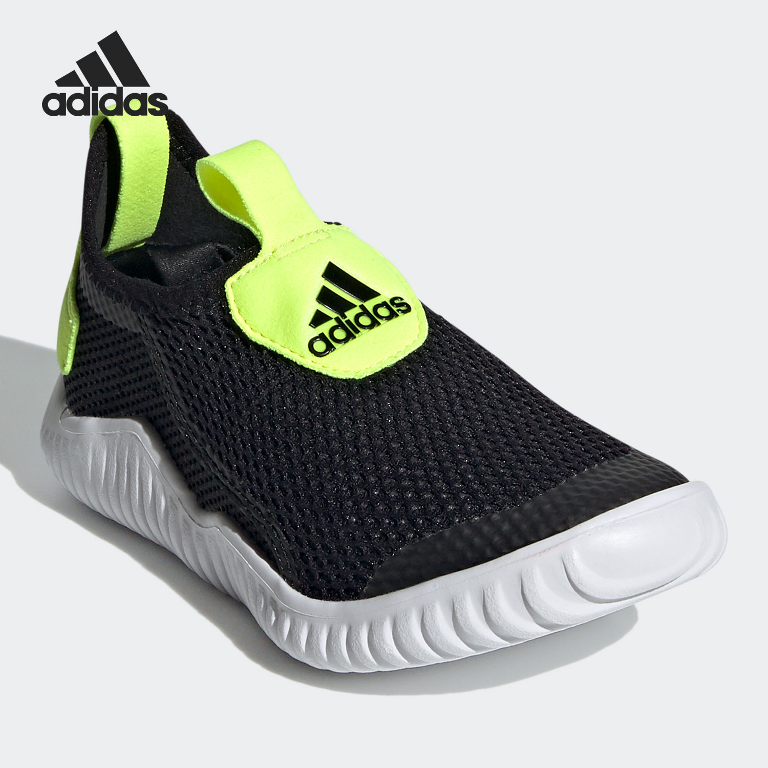Adidas/阿迪达斯官方正品大童轻便透气舒适缓震运动休闲鞋 FZ3957-图1