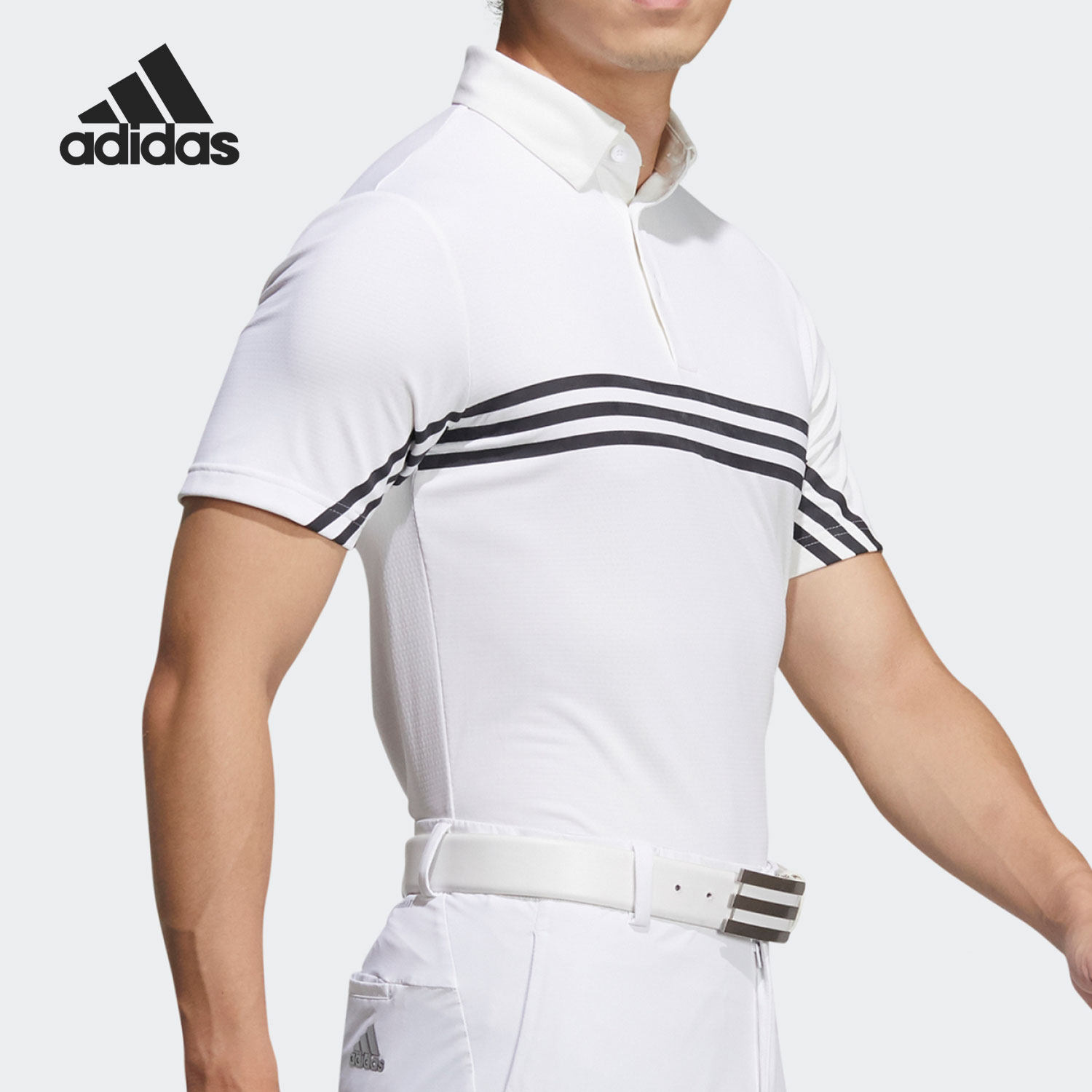 Adidas/阿迪达斯正品夏季新款男子高尔夫运动POLO衫GT3666,淘宝优惠券,粉丝福利购,淘宝优惠卷