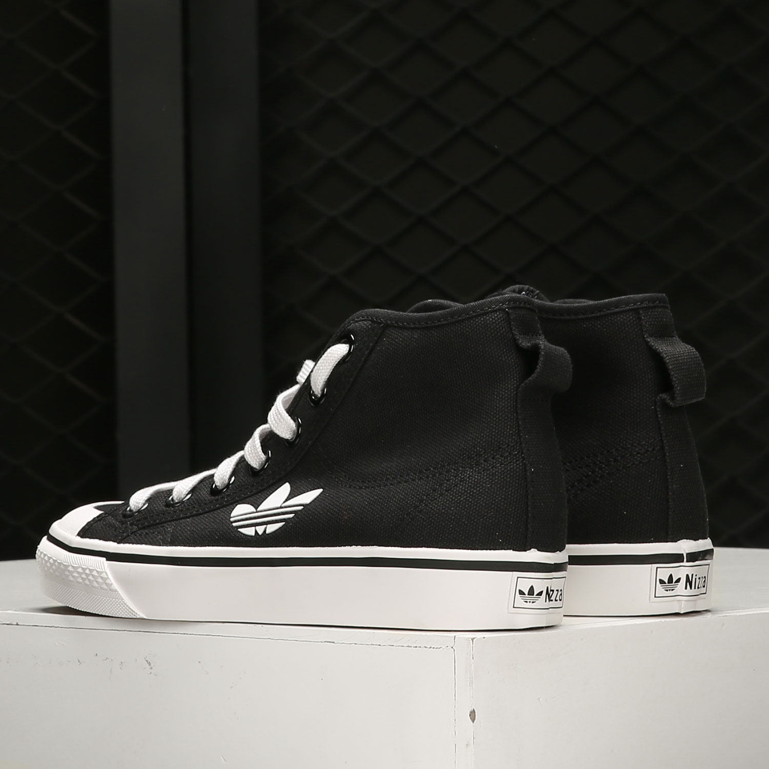 Adidas/阿迪达斯正品三叶草NIZZA HI 男女经典休闲板鞋 FW8352,淘宝优惠券,粉丝福利购,淘宝优惠卷