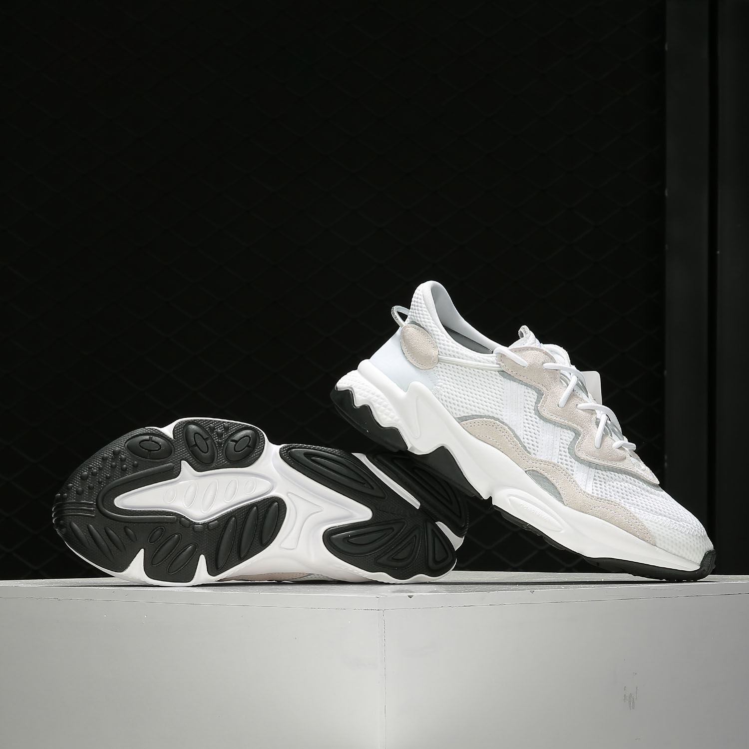 Adidas/阿迪达斯官方正品三叶草休闲男子时尚舒适运动鞋 EE6464 - 图1