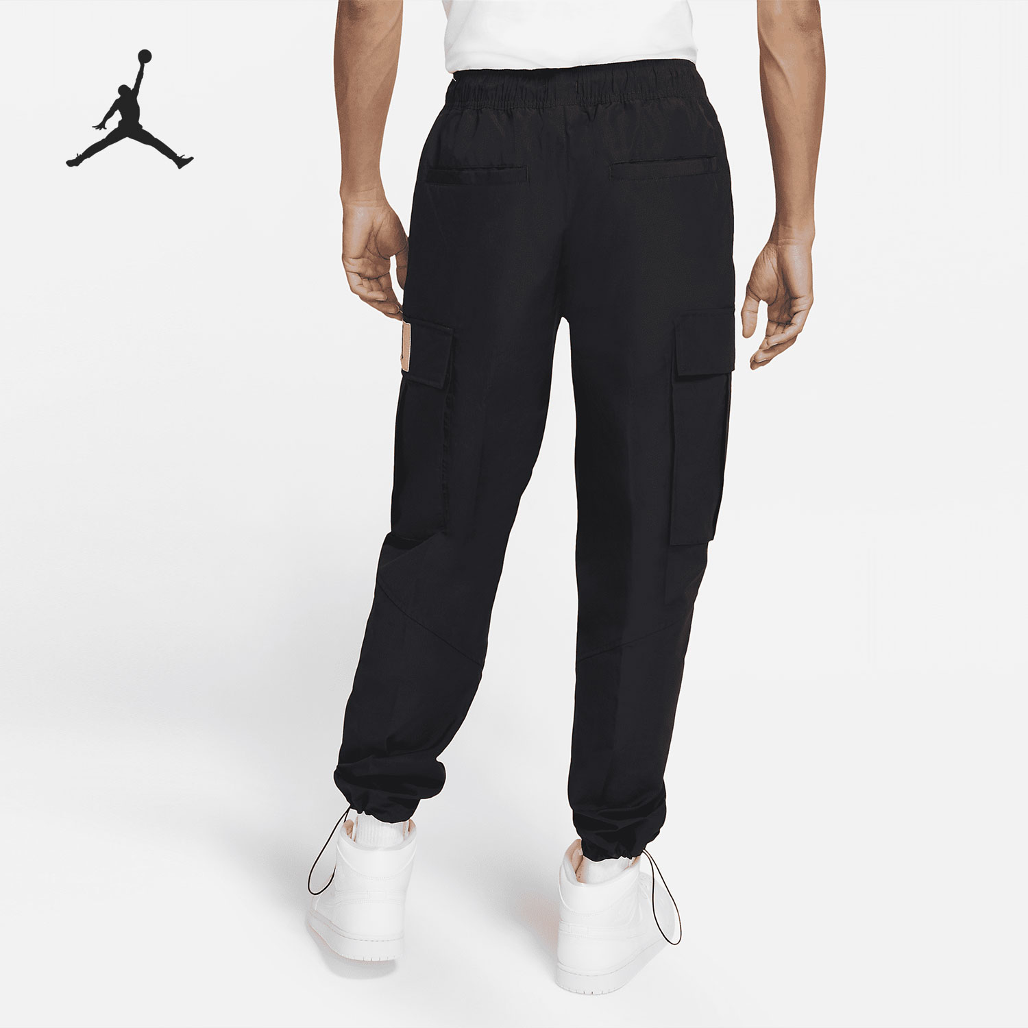 Nike/耐克正品男子柔软轻盈运动休闲收口工装长裤 DC7451-010 - 图0