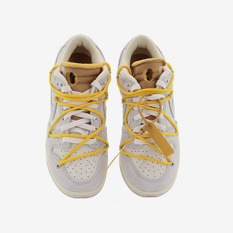 Nike/耐克官方正品Dunk Low The 50 OW男女时尚板鞋DJ0950-109,淘宝优惠券,粉丝福利购,淘宝优惠卷