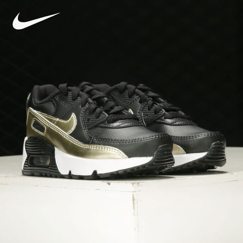 Nike/耐克正品 AIR MAX 90 儿童气垫缓震耐磨时尚运动鞋CD6867 - 图0