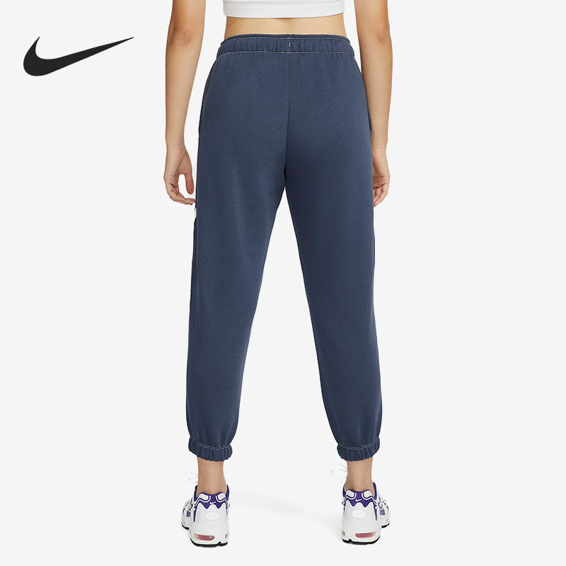 Nike/耐克正品休闲女子时尚潮流运动加绒收口长裤 DD5583-437 - 图1