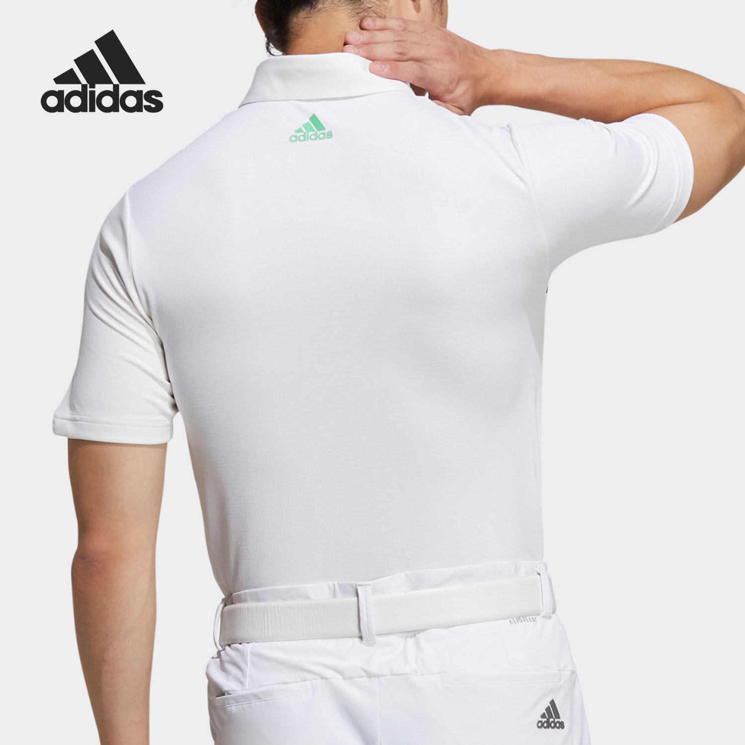 Adidas/阿迪达斯正品夏季新款男子高尔夫运动POLO衫GT3666,淘宝优惠券,粉丝福利购,淘宝优惠卷