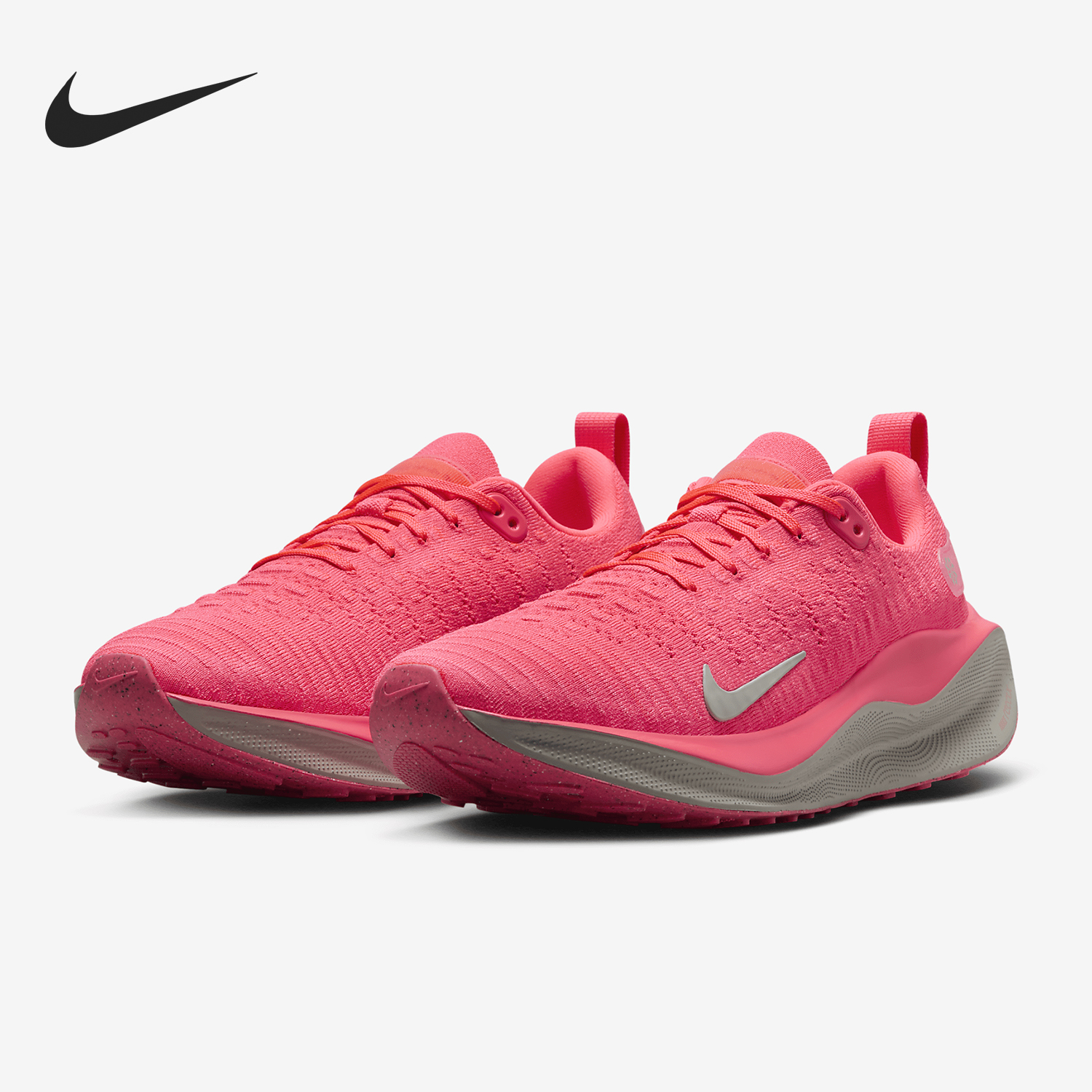 Nike/耐克官方正品Infinity Run 4女士减震系带跑步鞋DR2670-602 - 图0