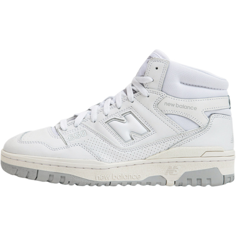 New Balance/NB正品运动男女同款简约经典高帮休闲板鞋BB650RWW,淘宝优惠券,粉丝福利购,淘宝优惠卷