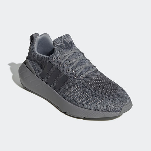 Adidas/阿迪达斯正品 Swift Run 22男女低帮透气跑步鞋GZ3502 - 图1