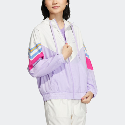 Adidas/阿迪达斯正品NEO春季新款女子运动休闲连帽外套IA6763 - 图1