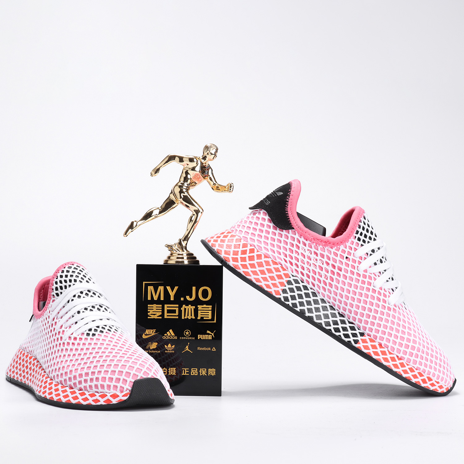 Adidas/阿迪达斯官方正品 DEERUPT RUNNER女子休闲运动鞋 CQ2910-图2