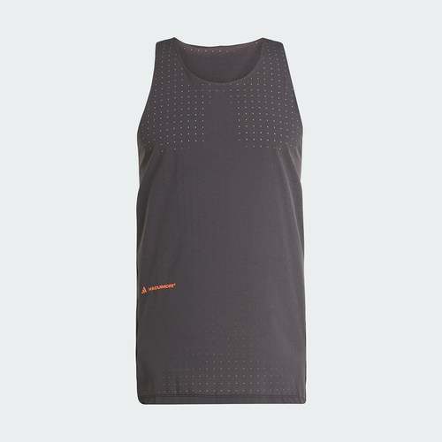 Adidas/阿迪达斯官方正品2025夏季款男士工字跑步T恤背心JY4087 - 图1