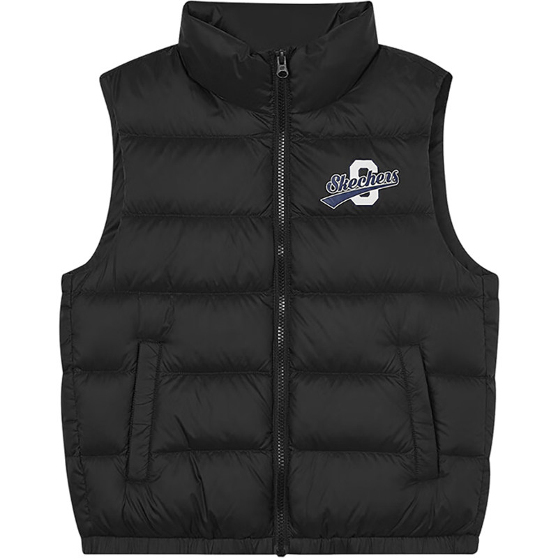 Skechers/斯凯奇正品新款儿童保暖户外立领梭织羽绒马甲,淘宝优惠券,粉丝福利购,淘宝优惠卷