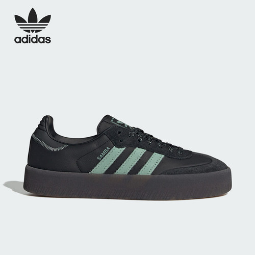 Adidas/阿迪达斯官方正品三叶草女士低帮休闲经典运动板鞋IE9110 - 图0