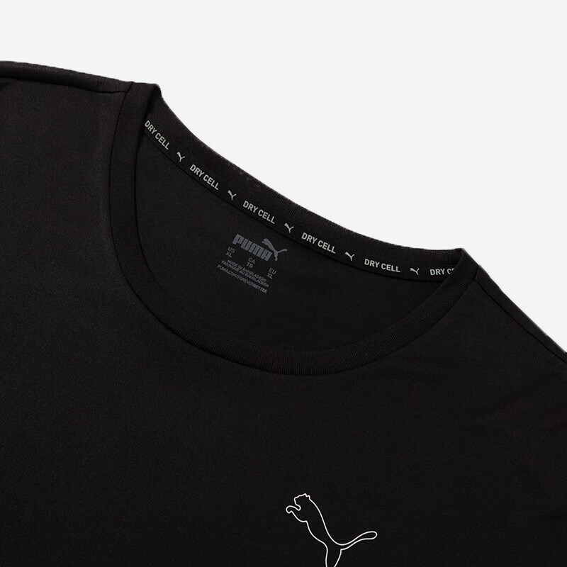 Puma/彪马官方正品当季新款男士圆领运动休闲T恤587212-01,淘宝优惠券,粉丝福利购,淘宝优惠卷