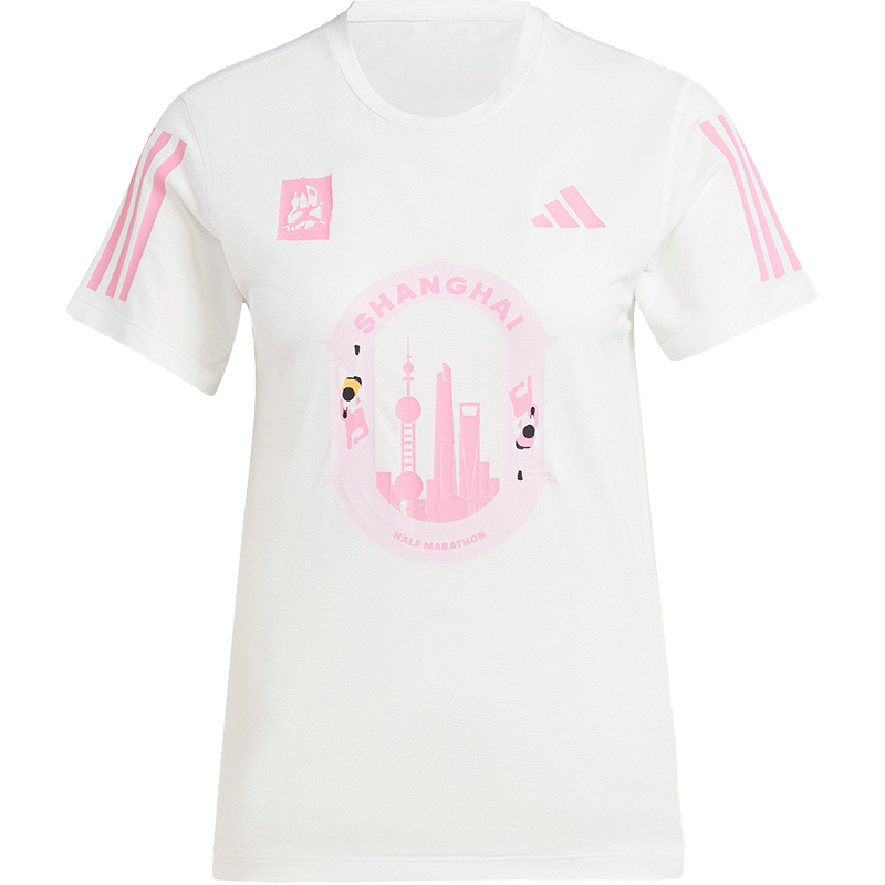 Adidas/阿迪达斯官方正品SHHM RACE T W 女士跑步运动T恤IX7766 - 图3