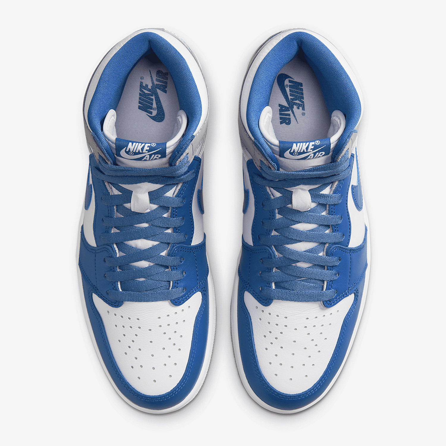 Nike/耐克官方正品Air Jordan 1男女同款高帮休闲板鞋 DZ5485-410 - 图1