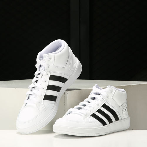 Adidas/阿迪达斯官方正品新款男子高帮板鞋运动休闲板鞋 H02980 - 图1
