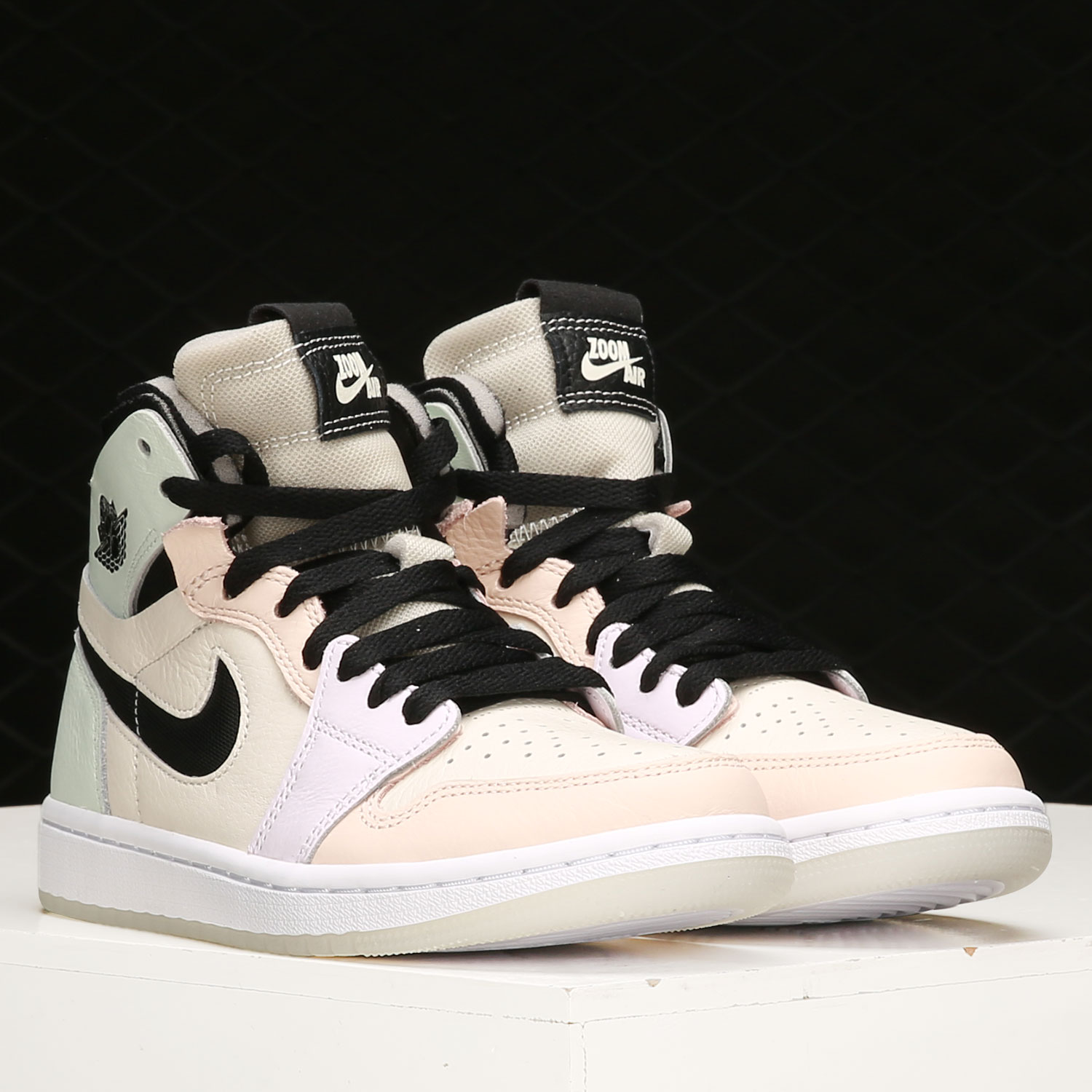 Nike/耐克正品 AIR JORDAN 1 男女泡棉经典运动篮球鞋CT0979-101 - 图1