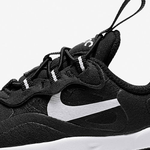 Nike/耐克官方正品Air Max 270 React 小童气垫运动鞋 CD2654-009 - 图1