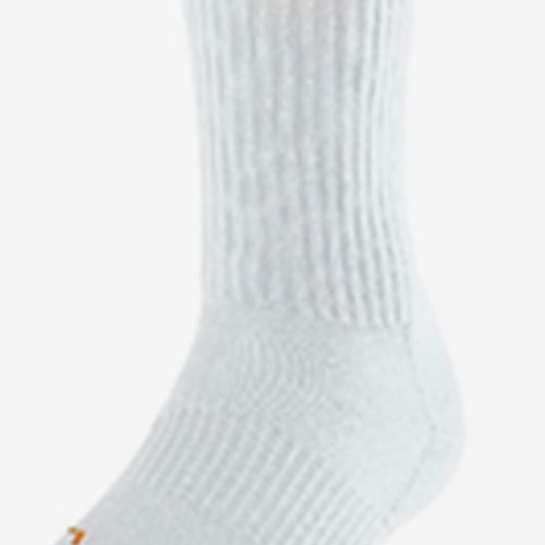 Nike/耐克官方正品男女同款舒适针织运动中筒袜（1对）SX4828-101 - 图1