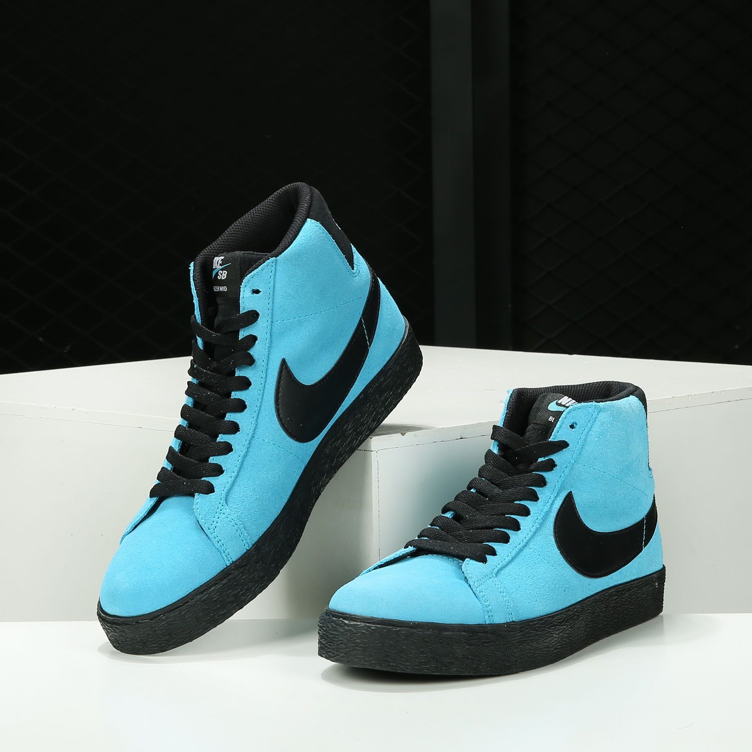 Nike/耐克官方正品 SB ZOOM BLAZER MID 男女休闲运动板鞋 864349 - 图1