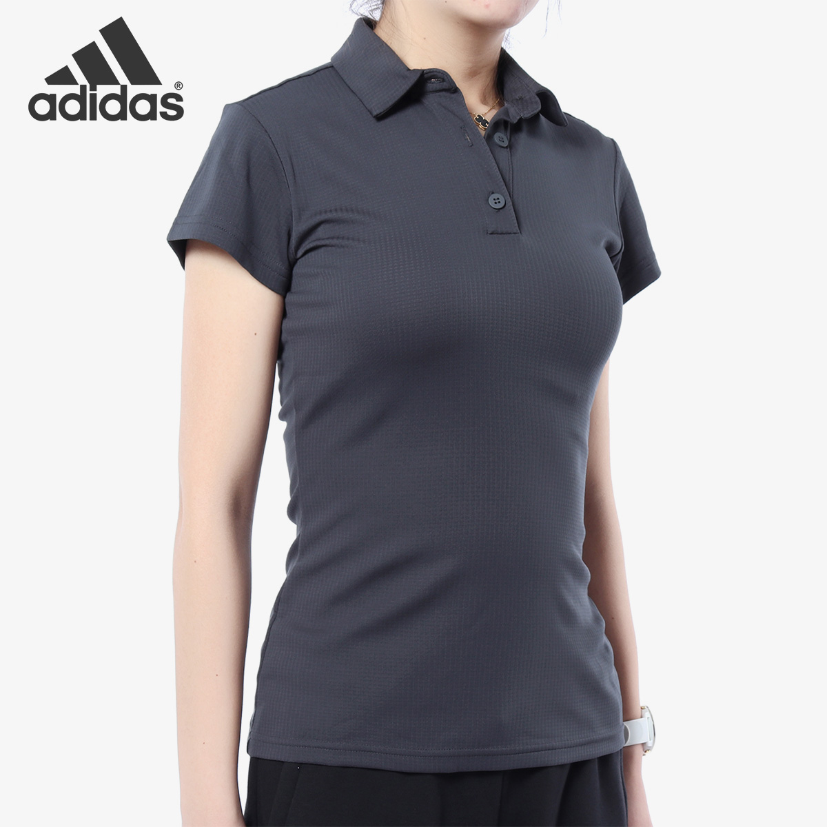 Adidas/Adidas Genuine 2019 New Women's Golf Tennis polo shirt Shirt CE1462