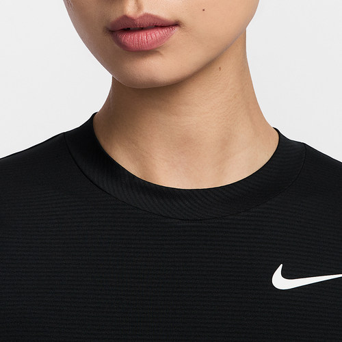 Nike/耐克正品新款女士运动休闲针织圆领长袖T恤DH2069-010 - 图1