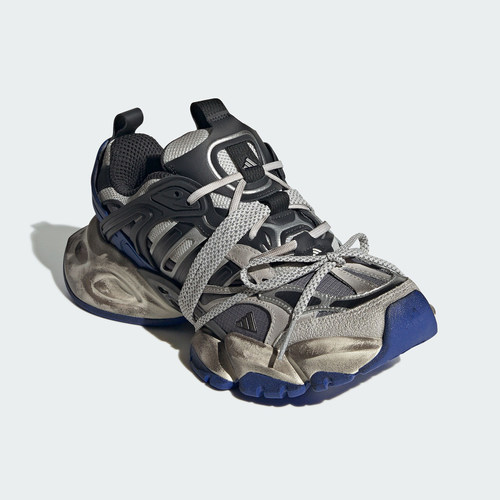 Adidas/阿迪达斯正品新款男女轻机甲耐磨厚底跑步鞋JS1589 - 图1