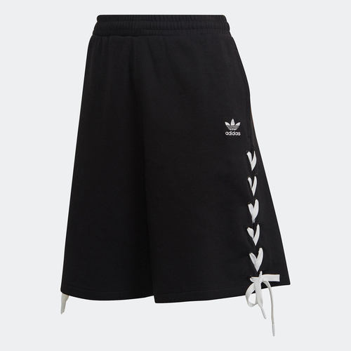 Adidas/阿迪达斯官方正品三叶草女子时尚休闲透气运动短裤HS2602-图2