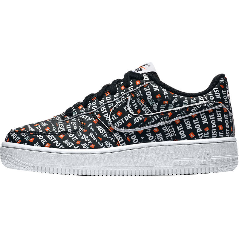 Nike/耐克正品新款Air Force GS女子大童休闲板鞋AO3977-001,淘宝优惠券,粉丝福利购,淘宝优惠卷
